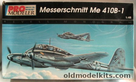 Monogram 1/48 Pro Modeler Messerschmitt Me-410B-1, 5936 plastic model kit